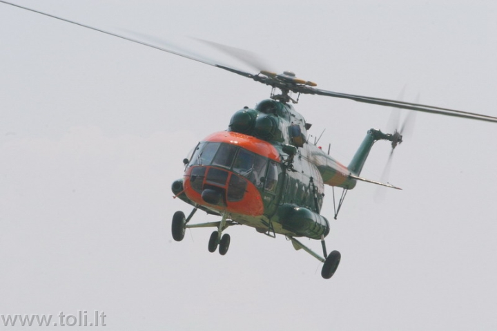 avia11 Latvijos karinių oro pajėgų sraigtasparnis „Mi-17“
