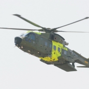 Danijos Karališkųjų oro pajėgų gelbėjimo sraigtasparnis „Merlin“