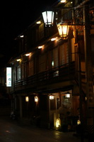 Šibu gatvė vakare, Japonija